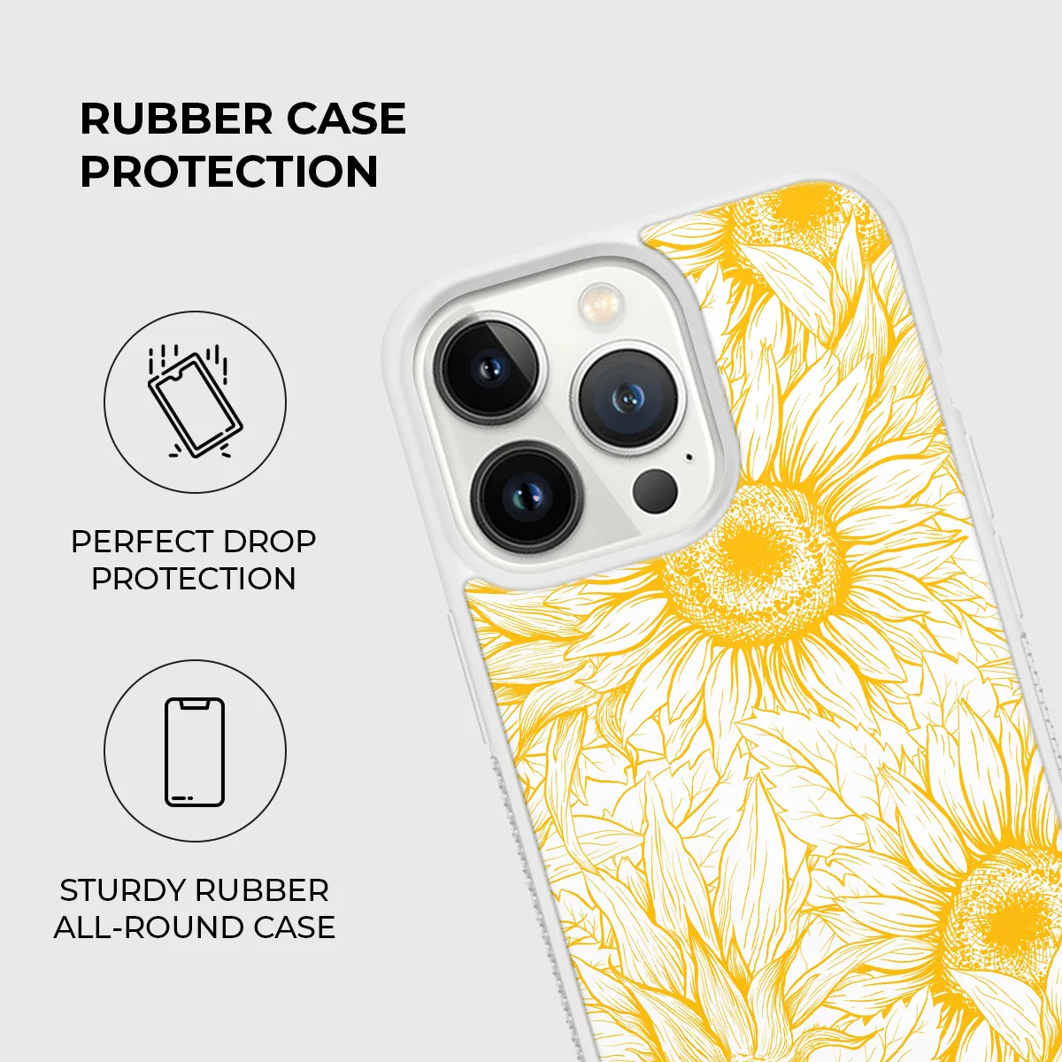 Tuscan Sun Rubber Phone Case