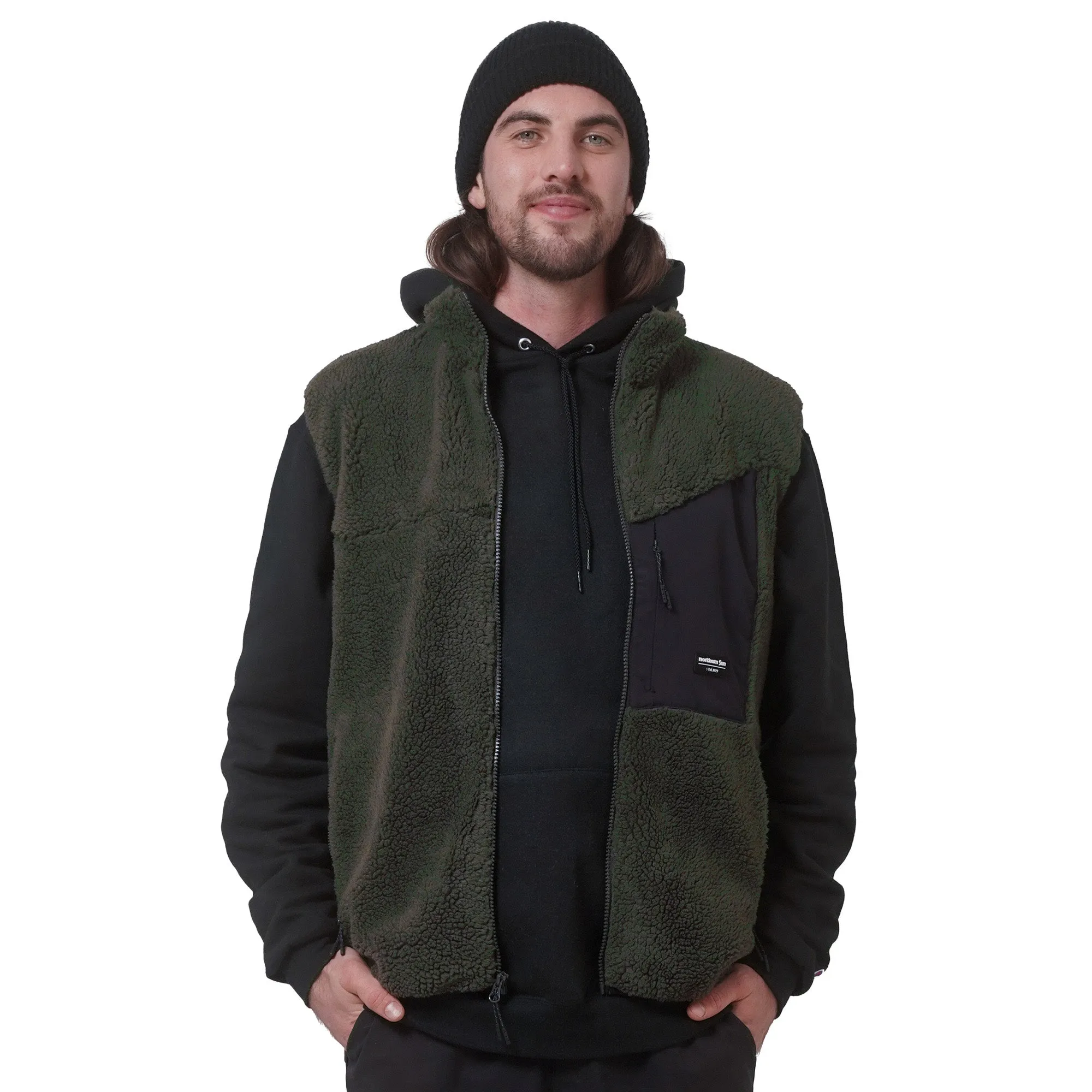 Unisex Sherpa Vest