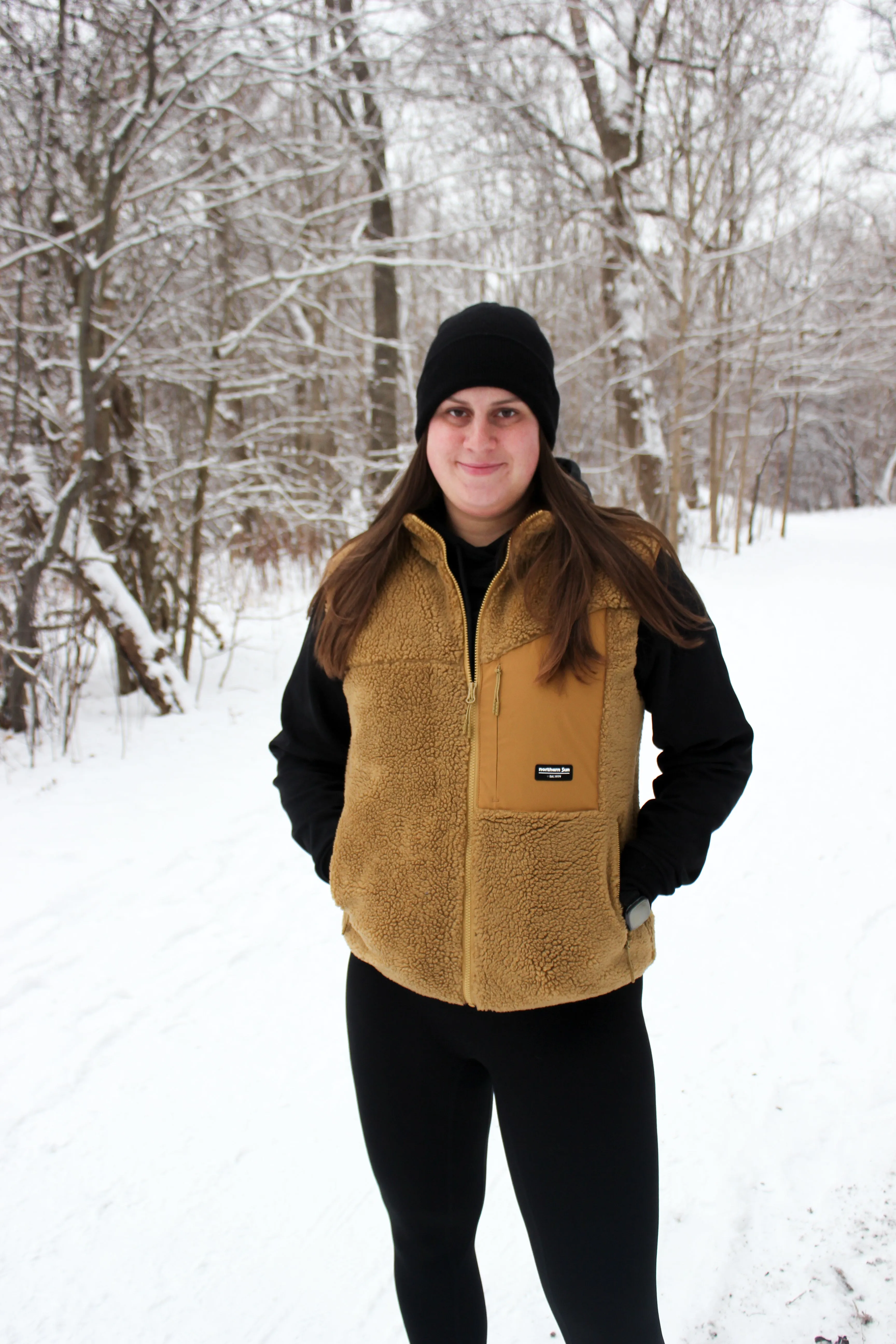 Unisex Sherpa Vest