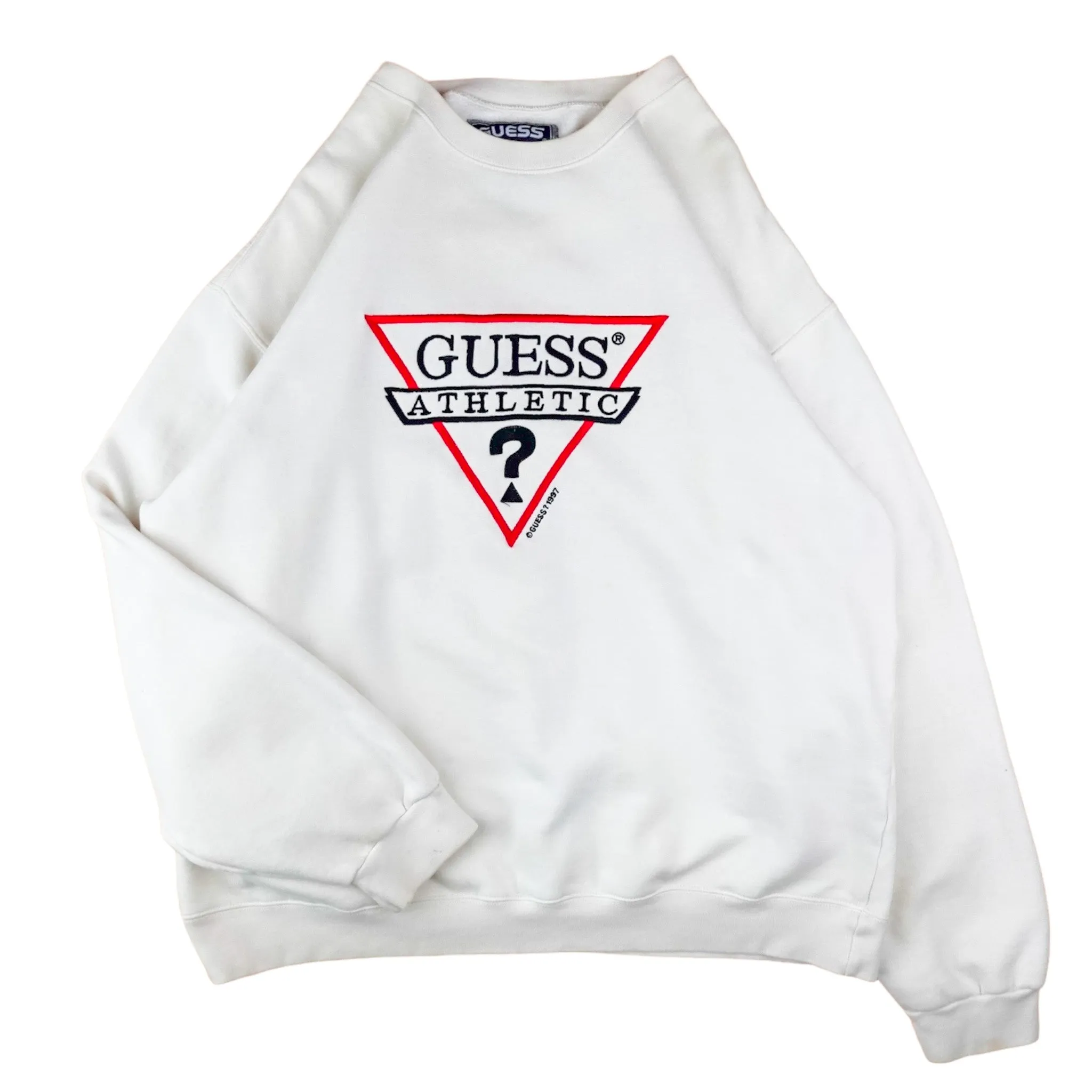 Vintage Guess Athletic Sweatshirt - L